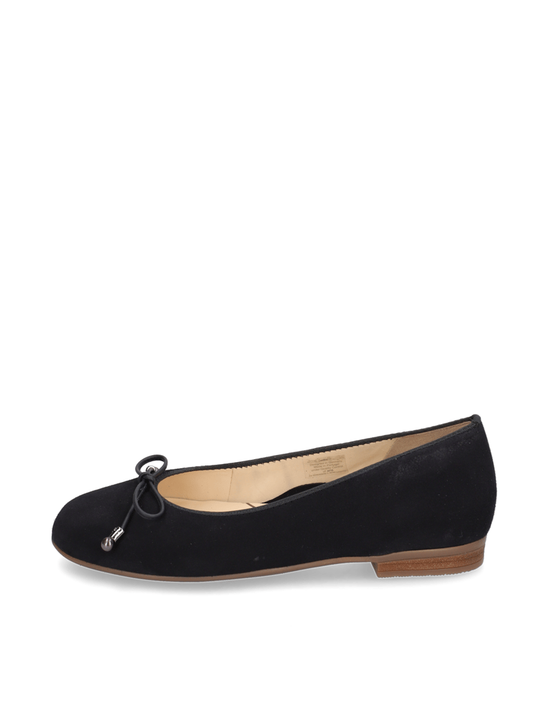 Ara-Veloursleder-Ballerina-blau