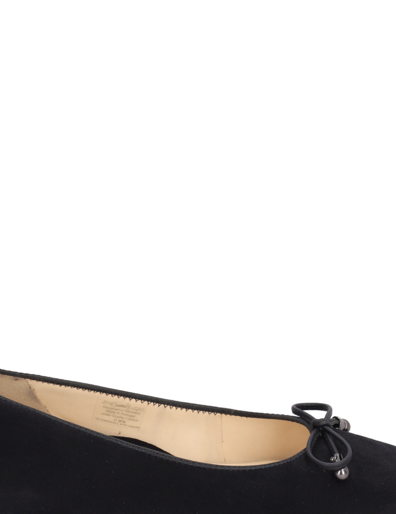Ara-Veloursleder-Ballerina-blau