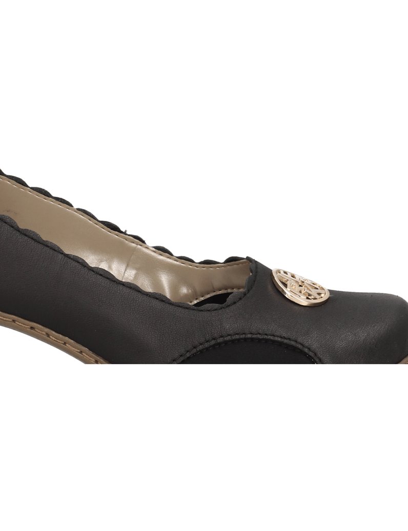 Rieker-Lederkombination-Pumps