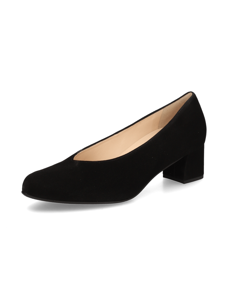 HASSIA-Veloursleder-Pumps-schwarz