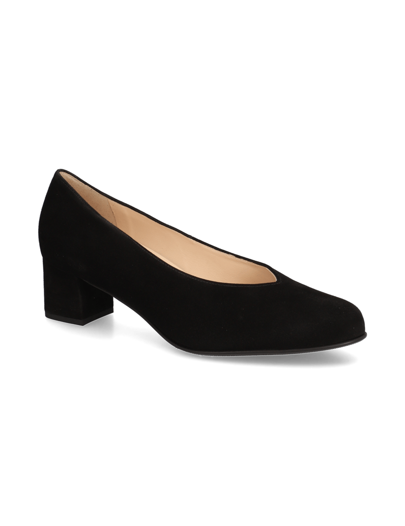 HASSIA-Veloursleder-Pumps-schwarz