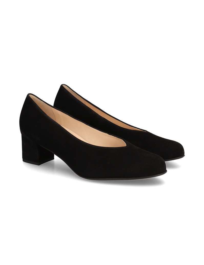 HASSIA-Veloursleder-Pumps-schwarz