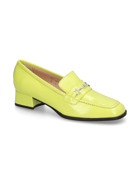 

klasická nazúvacia obuv, Zelená