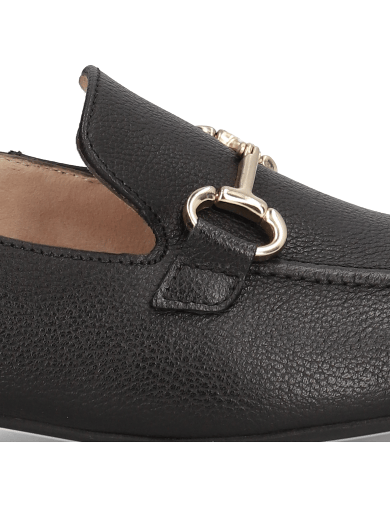 PAUL-GREEN-Glattleder-Slipper-schwarz