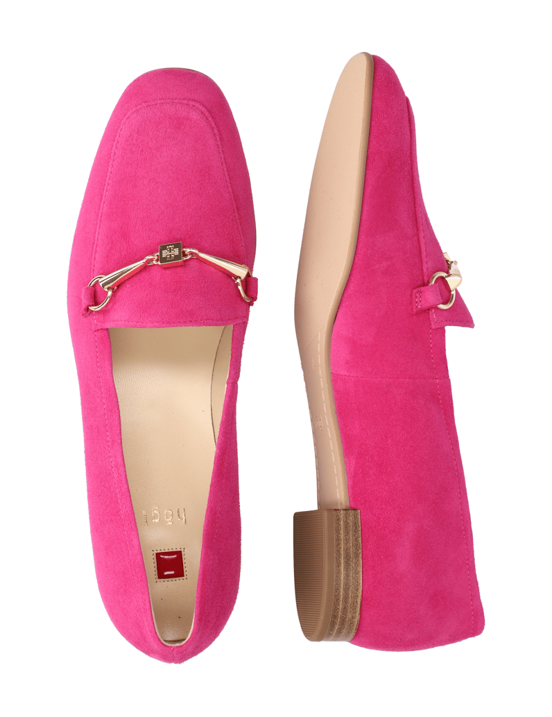 Högl-Veloursleder-Slipper