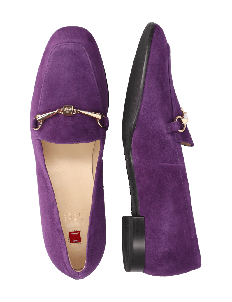 Högl-Veloursleder-Slipper