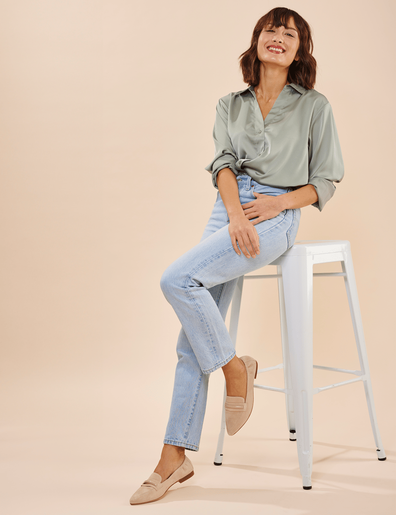 Lazzarini-klasické-nazouvací-boty-zelená