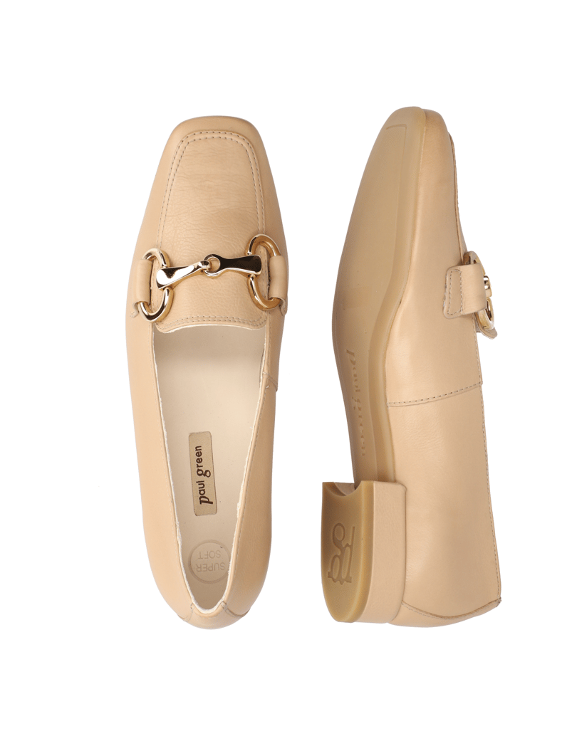 PAUL-GREEN-gladko-usnje-sliperji