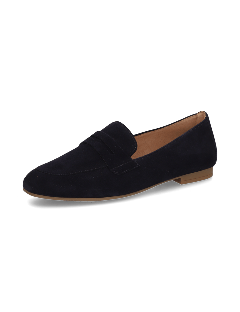 Gabor-Veloursleder-Slipper-blau