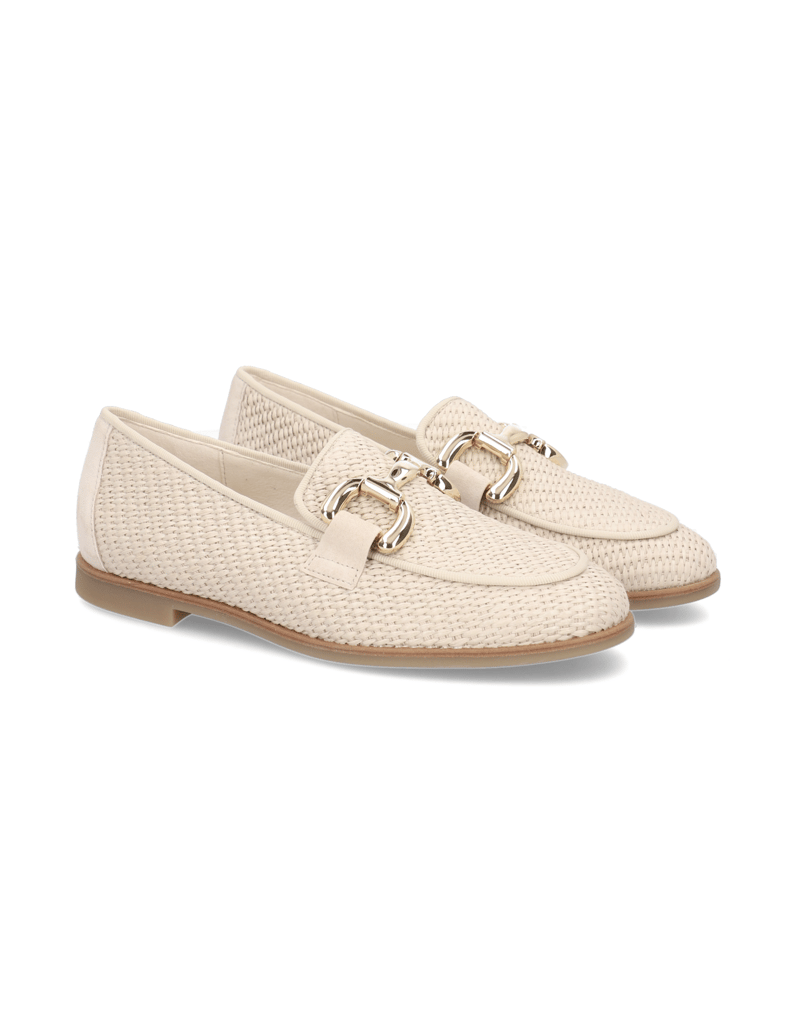 PAUL-GREEN-Textil-Slipper-beige