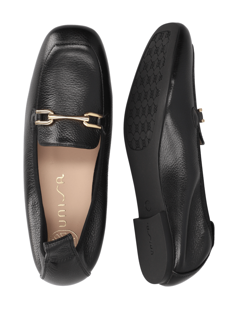 Unisa-klasické-nazouvací-boty-černá