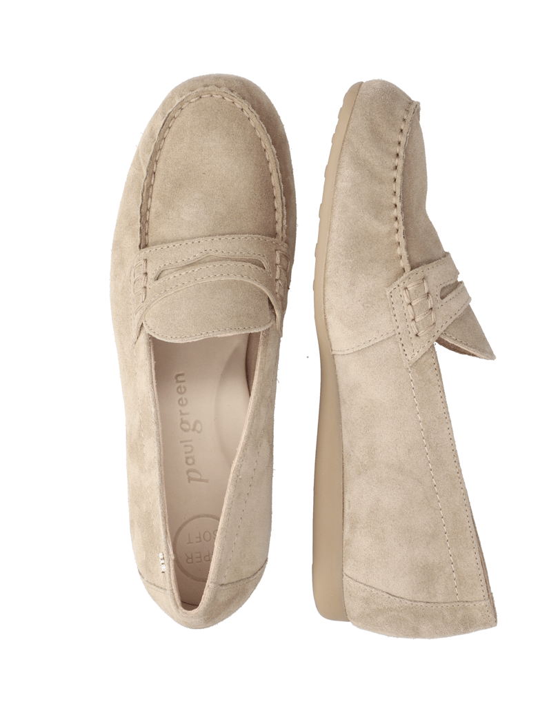 PAUL-GREEN-športová-nazúvacia-obuv-béžová