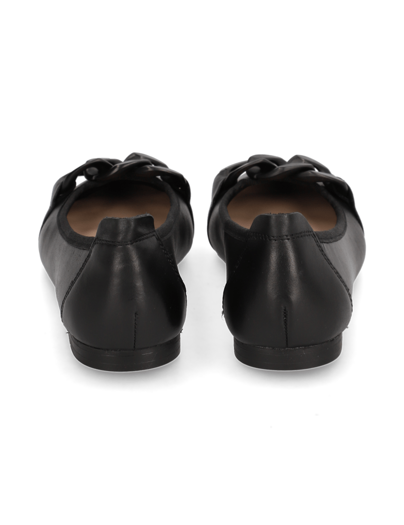 Lazzarini-Glattleder-Ballerina-schwarz