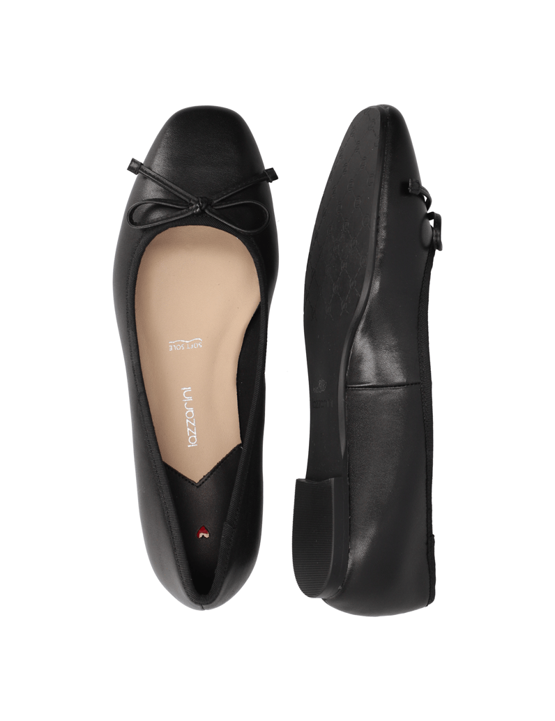 Lazzarini-Glattleder-Ballerina-beige