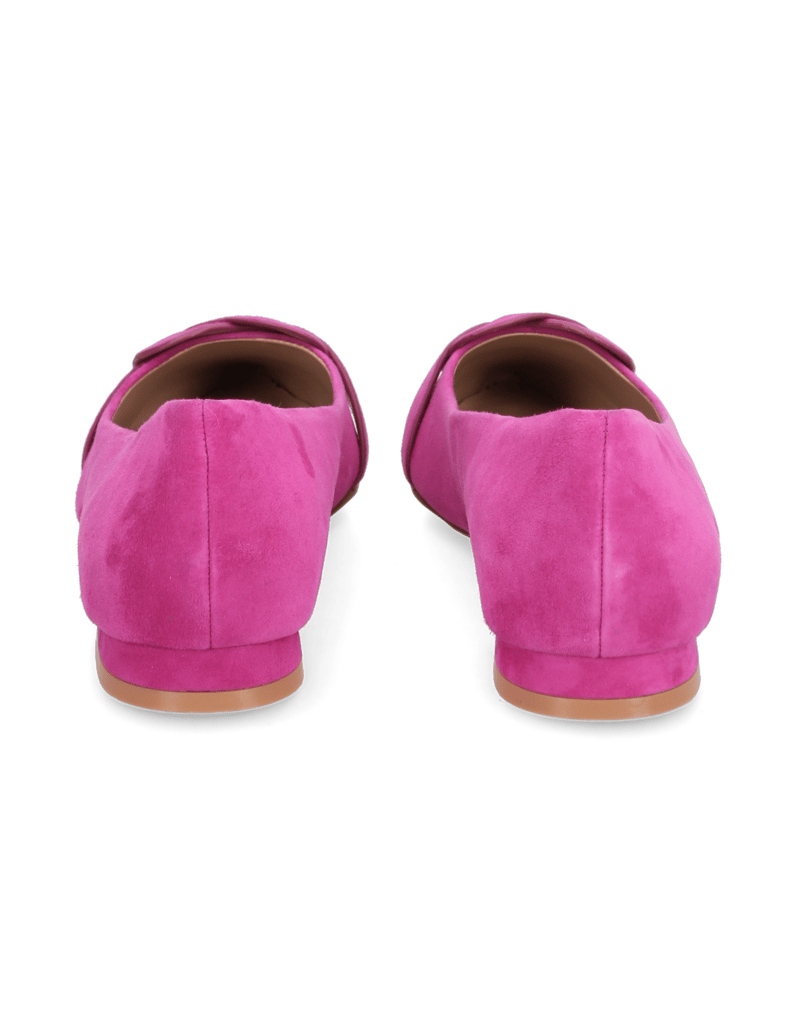 Lazzarini-velur-baleríny-růžová
