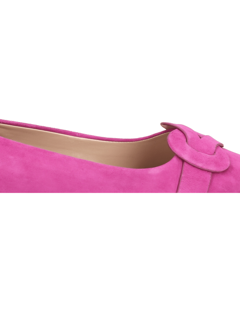 Lazzarini-velur-baleríny-růžová