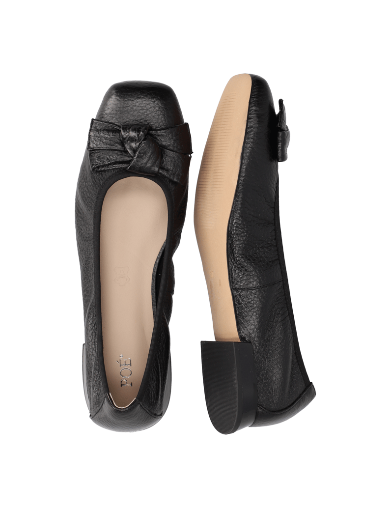 POE-Glattleder-Ballerina-schwarz