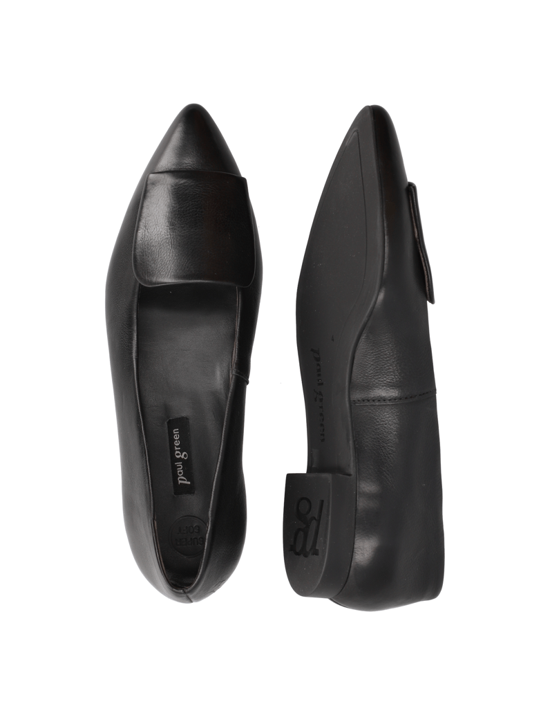 PAUL-GREEN-Glattleder-Ballerina-schwarz