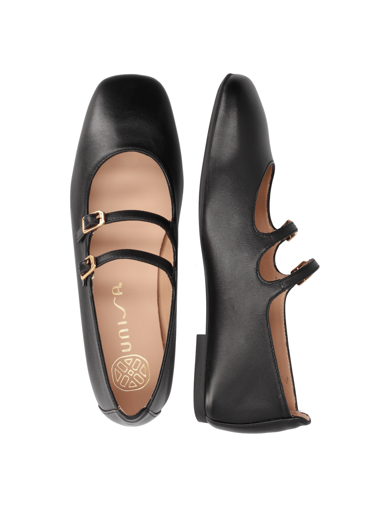 Unisa-Glattleder-Ballerina