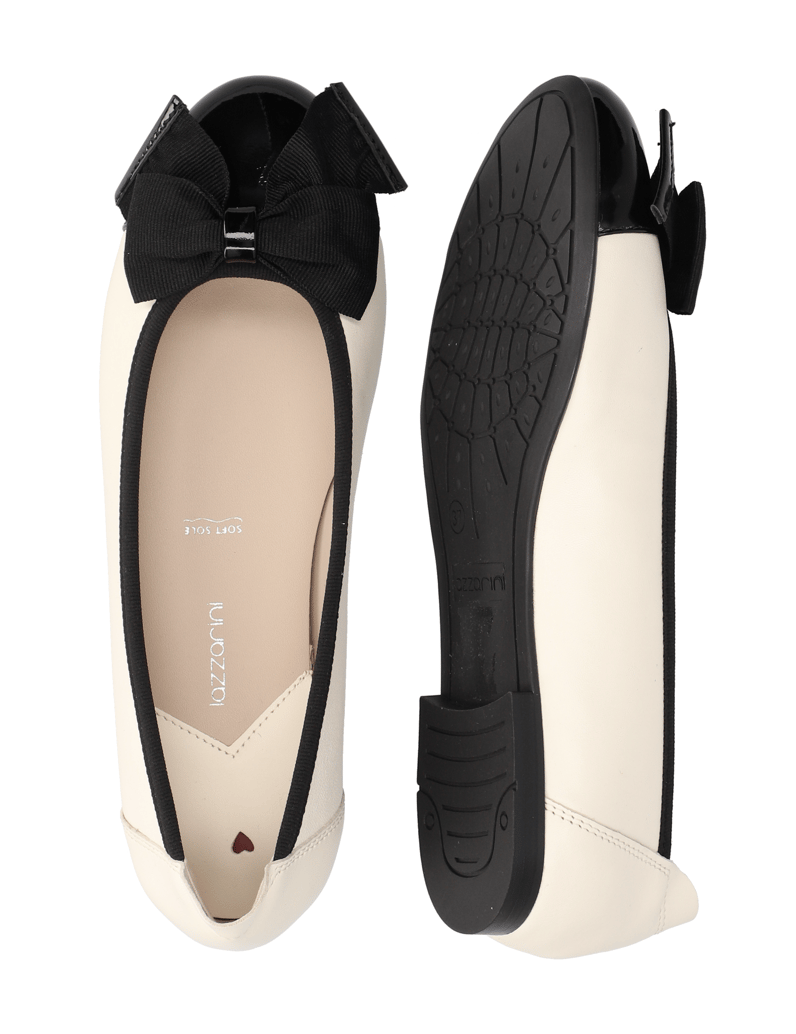 Lazzarini-Glattleder-Ballerina-schwarz