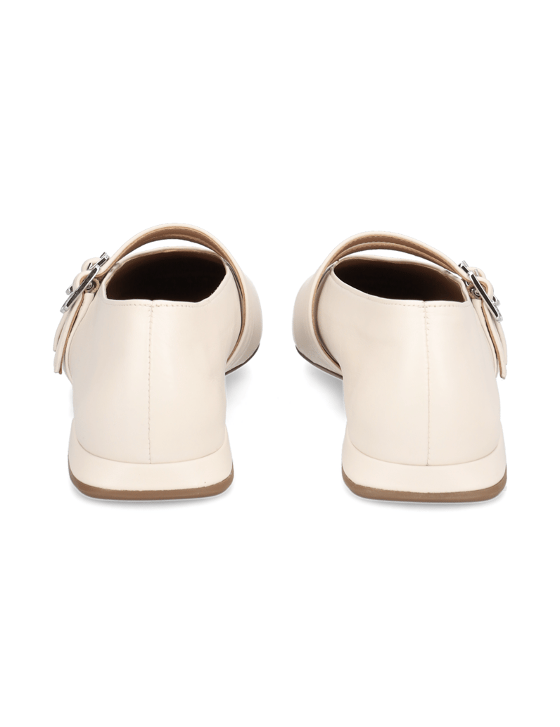 Högl-hladká-kůže-baleríny-černá