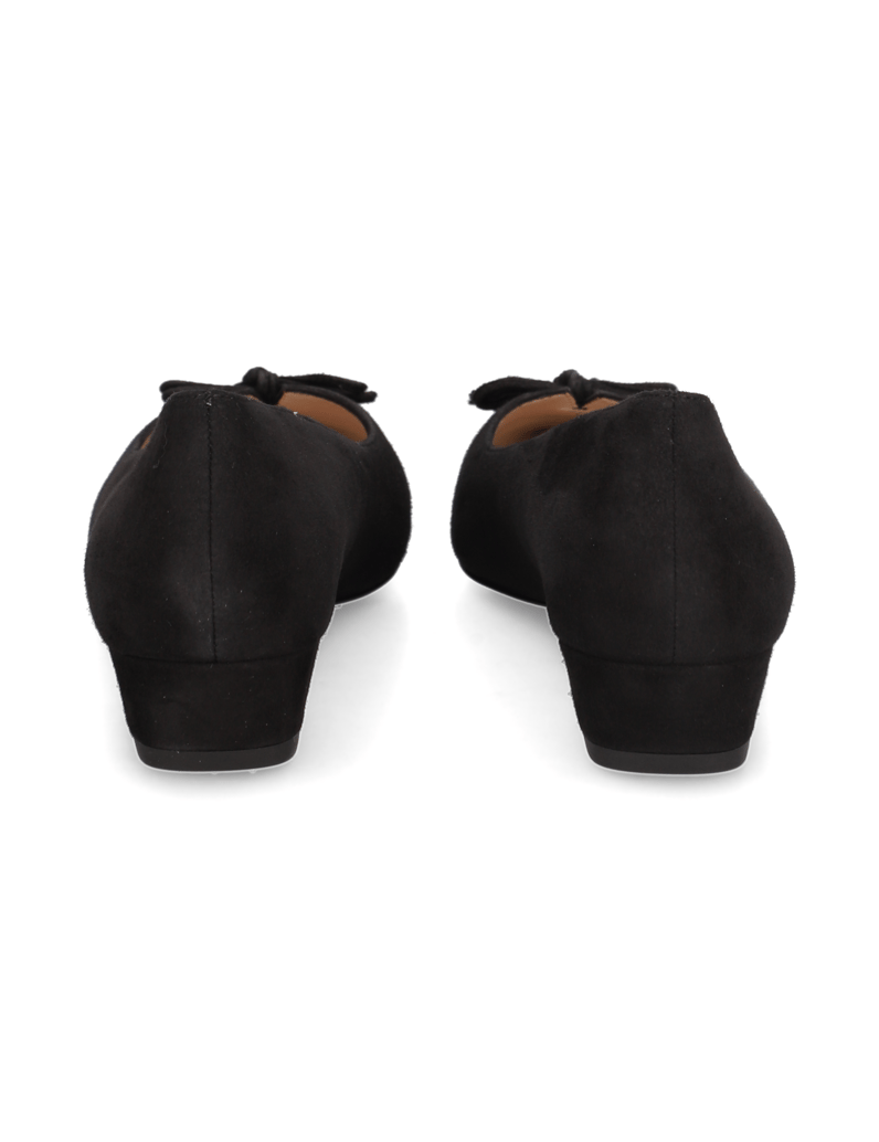 Peter-Kaiser-Veloursleder-Ballerina-schwarz