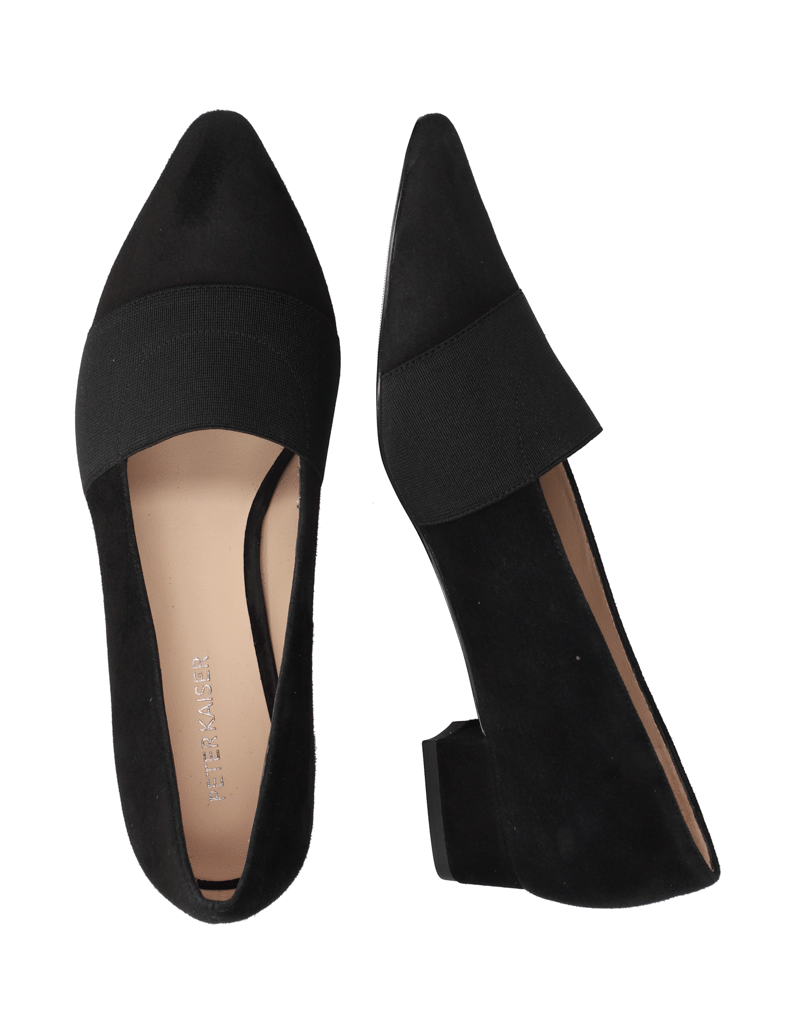 Peter-Kaiser-Veloursleder-Ballerina-schwarz