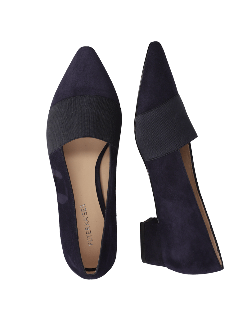 Peter-Kaiser-Veloursleder-Ballerina-schwarz