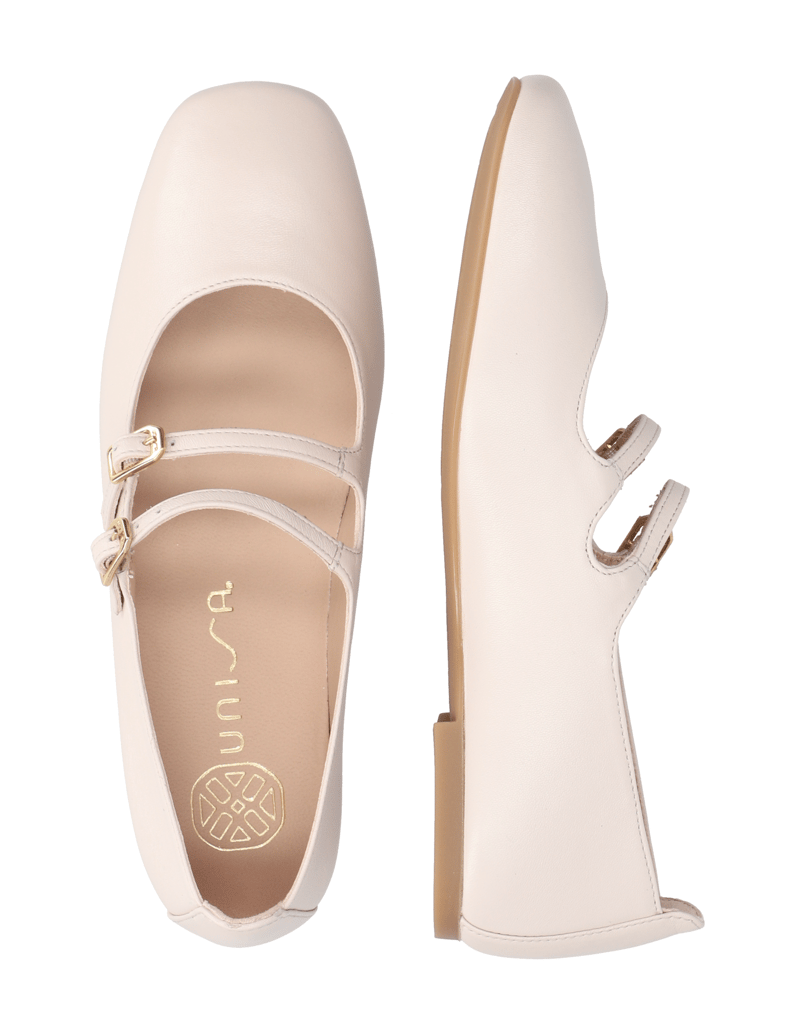 Unisa-hladká-kůže-baleríny-černá