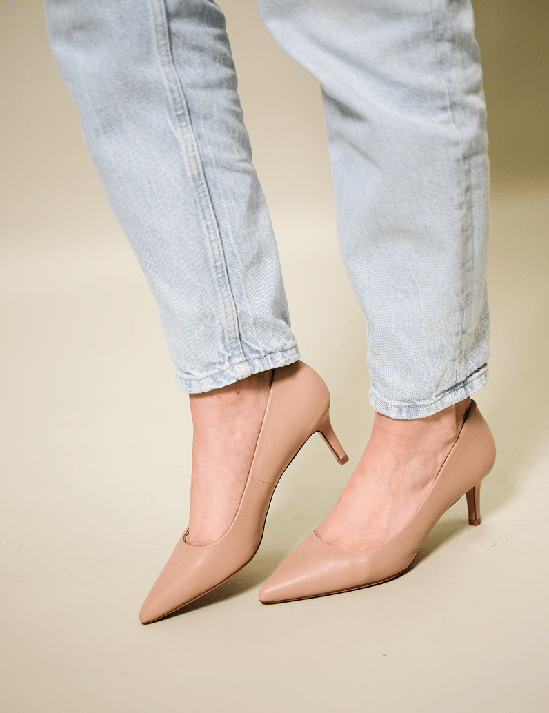 Lazzarini-Glattleder-Pumps