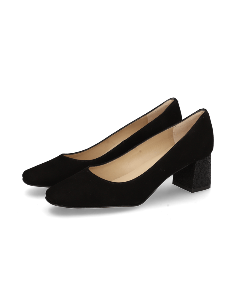 Lazzarini-Veloursleder-Pumps