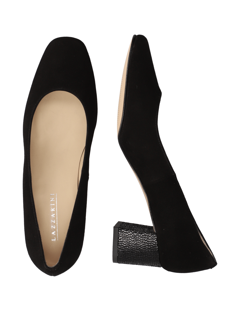 Lazzarini-Veloursleder-Pumps