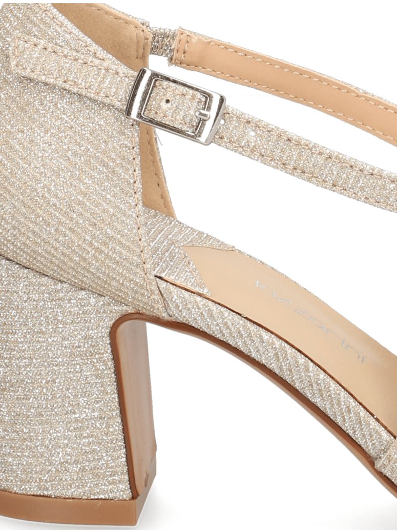Lazzarini-Textil-Pumps-gold
