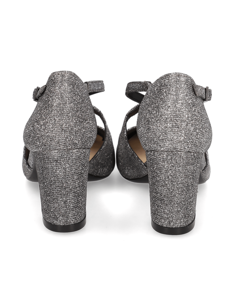 Lazzarini-Textil-Pumps-zlatá