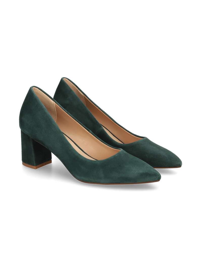 Lazzarini-Veloursleder-Pumps