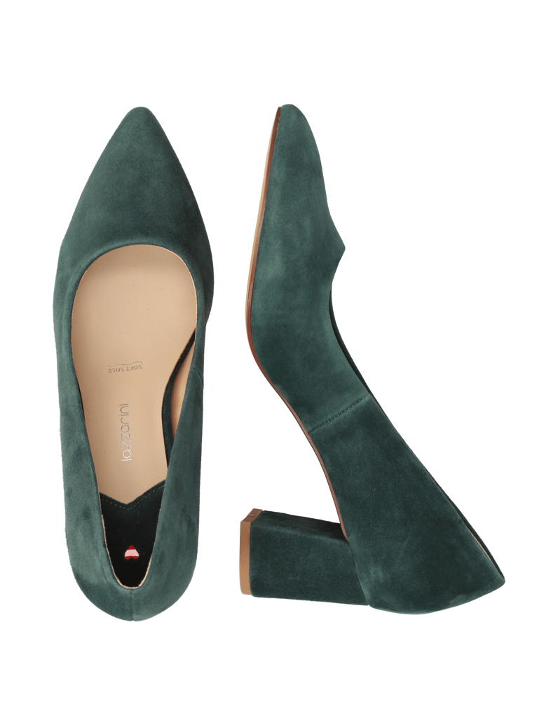 Lazzarini-Veloursleder-Pumps