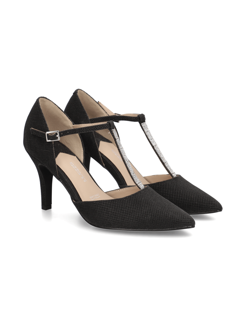 Lazzarini-textil-klasické-lodičky-strieborná