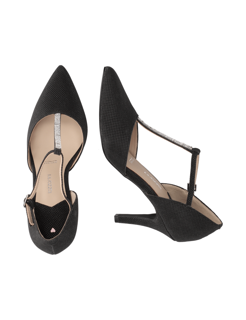 Lazzarini-textil-klasické-lodičky-strieborná