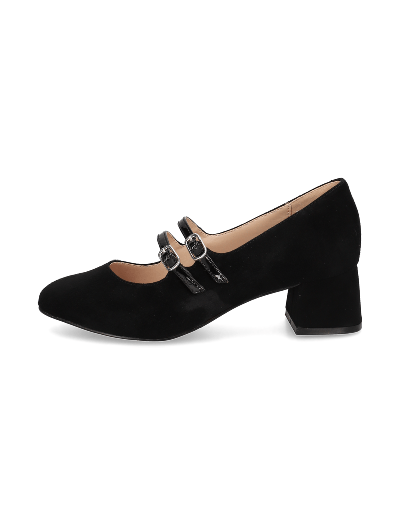 Lazzarini-Veloursleder-Pumps-schwarz