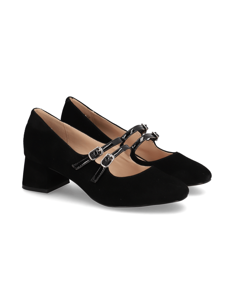 Lazzarini-Veloursleder-Pumps-schwarz