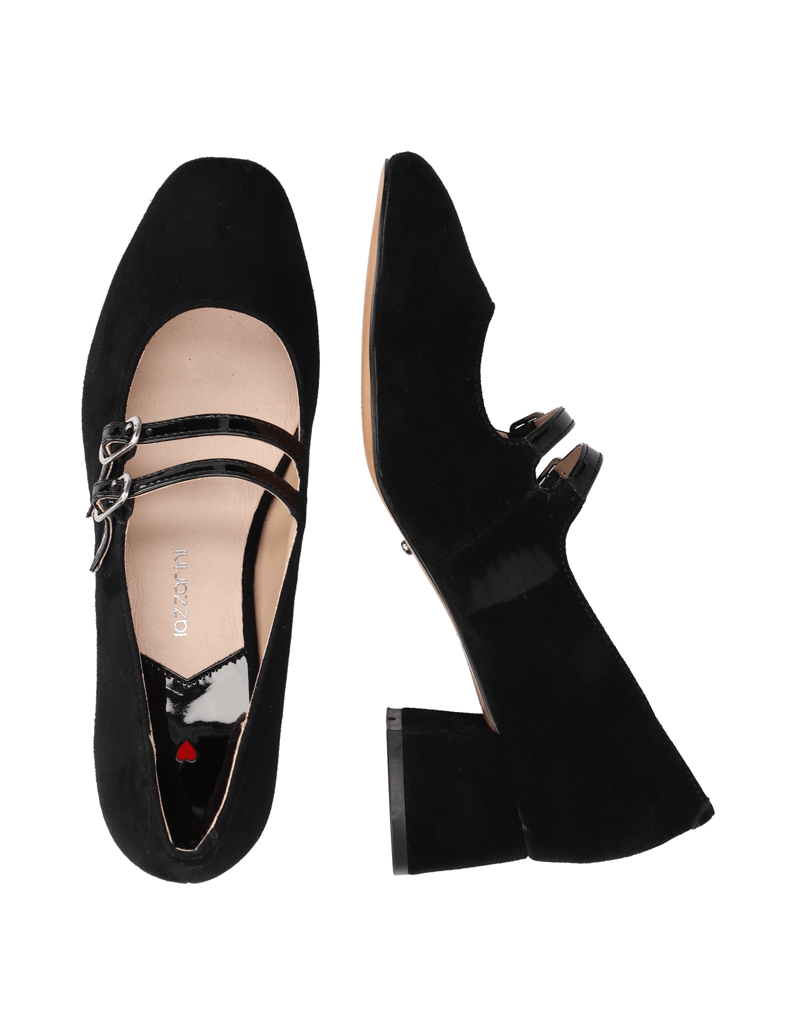 Lazzarini-Veloursleder-Pumps-schwarz
