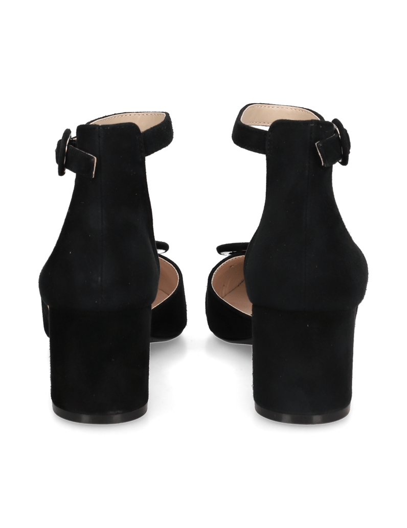 Lazzarini-velur-klasické-lodičky-černá