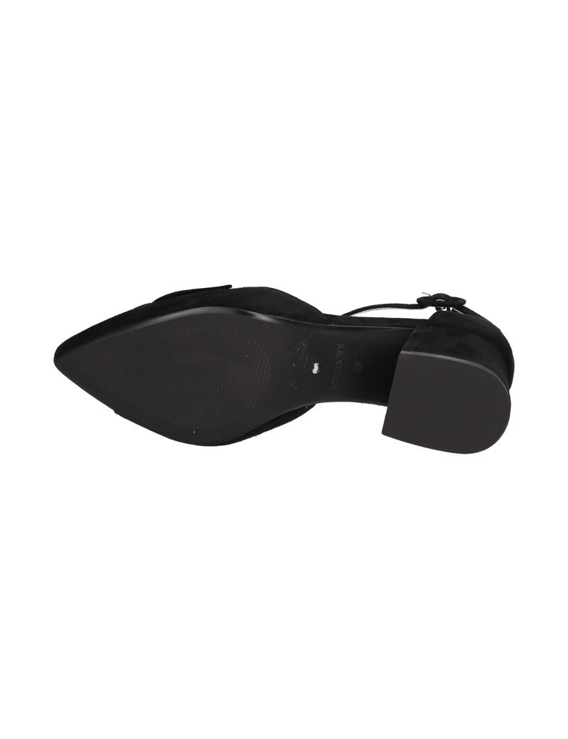 Lazzarini-velur-klasické-lodičky-černá