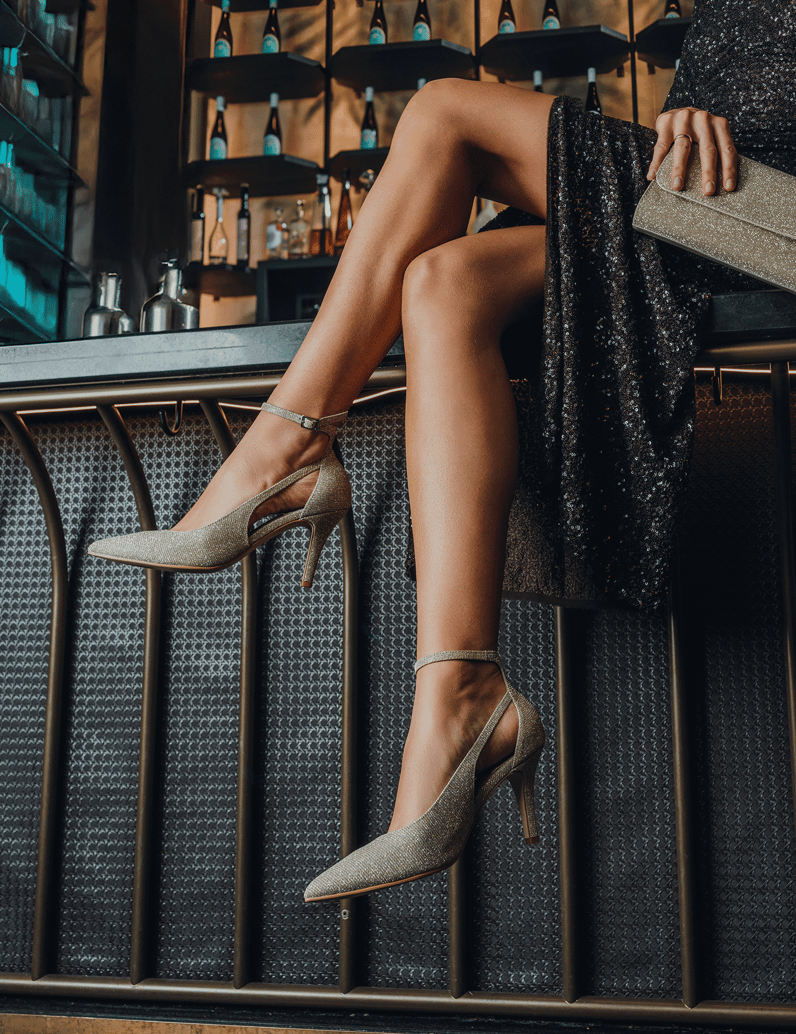 Lazzarini-Pumps-silber