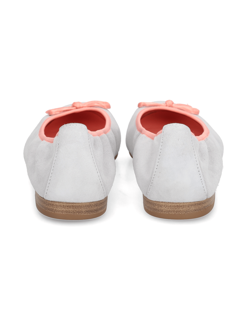 TAMARIS-Veloursleder-Ballerina-hellblau