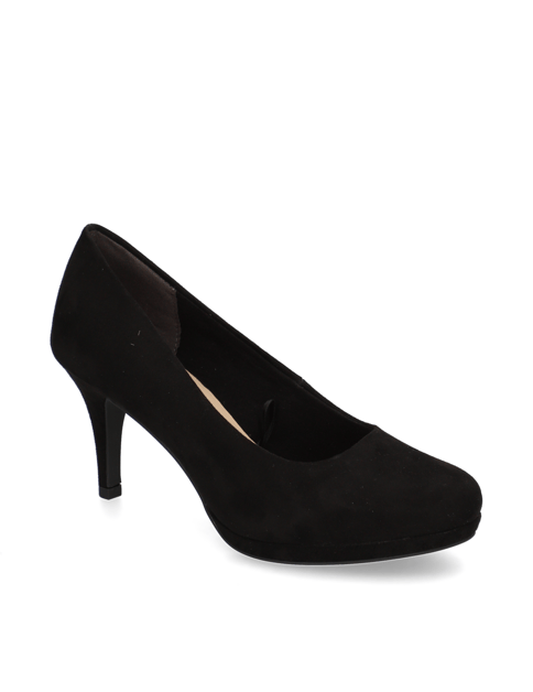 

klasické lodičky textil, Čierna