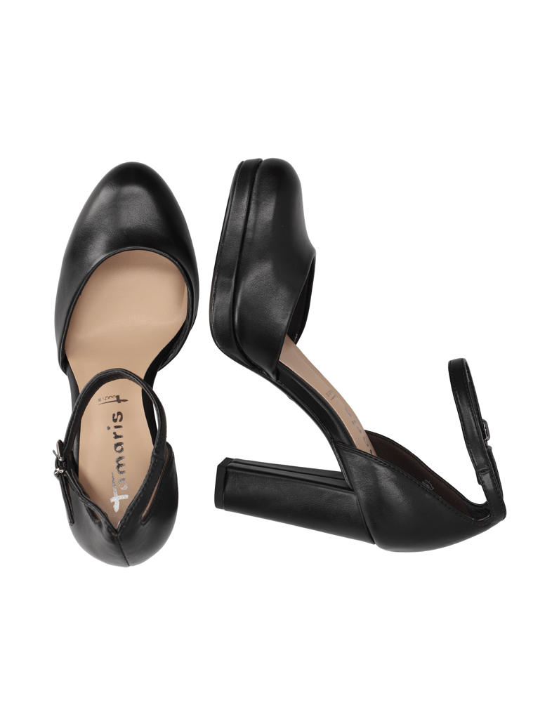 TAMARIS-imitacija-usnja-salonarji-črna