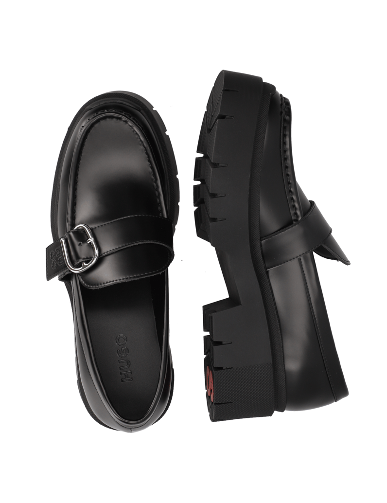 HUGO-klasické-nazouvací-boty-černá