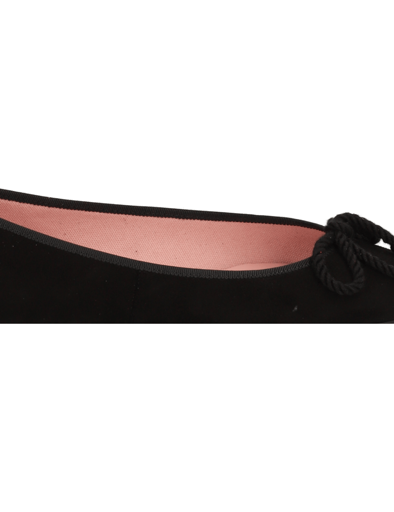 Pretty-Ballerinas-Veloursleder-Ballerina-schwarz