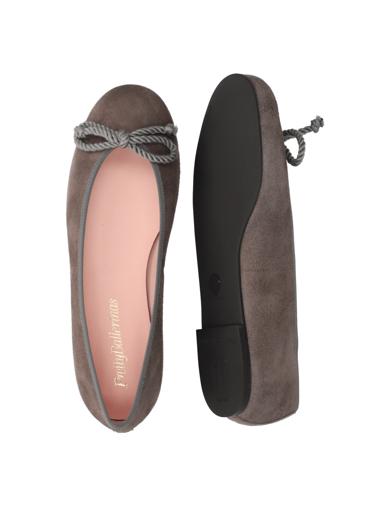 Pretty-Ballerinas-Veloursleder-Ballerina-schwarz